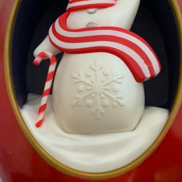 Hallmark Keepsake Top Hat Snowman Christmas Tree Ornament Limited Edition 2022 - Picture 5 of 15